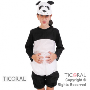 DISFRAZ OSO NI�O PANDA CAND TALLE 2 x 1